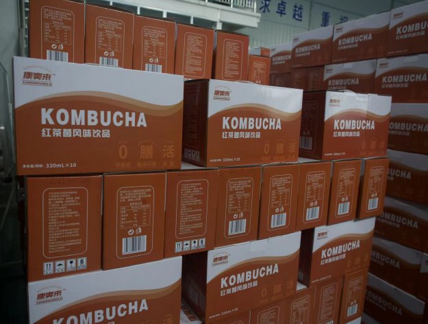 紅茶菌飲品裝箱